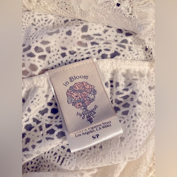 In Bloom Women’s Lace Slip Night Dress Sheer Lingerie - Picture 7 of 7